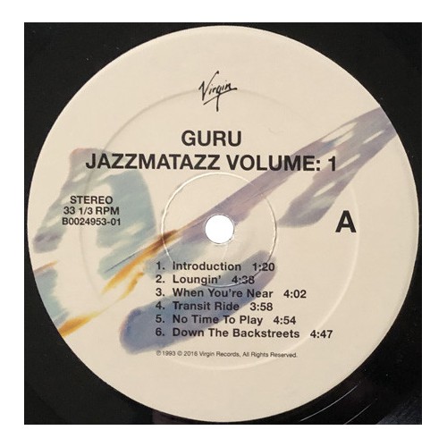 Guru - Jazzmatazz Volume 1 (LP, Vinyl)