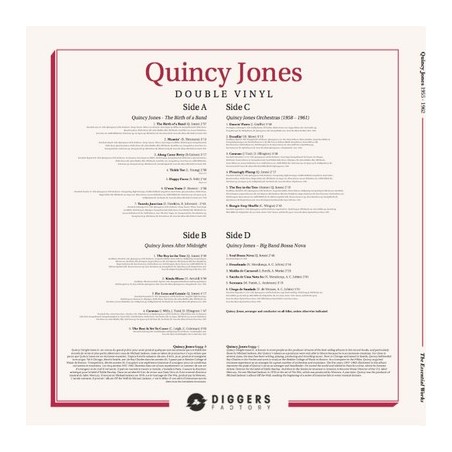 Quincy Jones -1955 - 1962 : The Essential Works (2xLP, Vinyl)