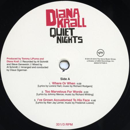 Diana Krall - Quiet Nights (2xLP, Album, 180)