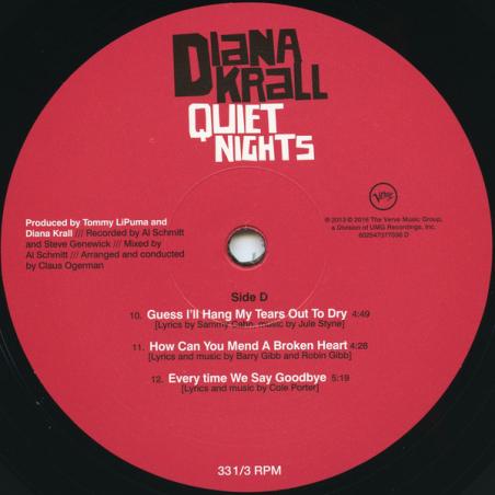 Diana Krall - Quiet Nights (2xLP, Album, 180)